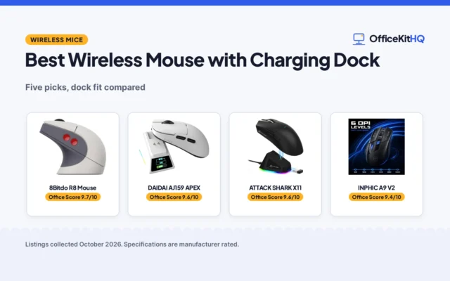 Best Wireless Mouse with Charging Dock (2026): 5 Picks