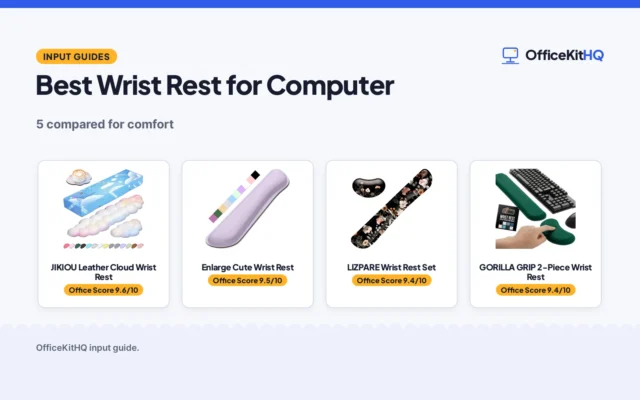 Best Wrist Rest for Computer (2026): 5 Compared